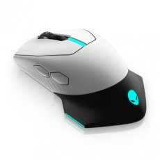 Alienware 610M Wired / Wireless  Gaming Mouse - AW610M (Lunar Light)