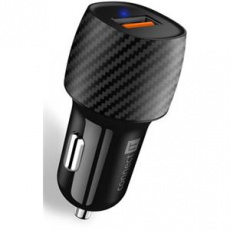 CONNECT IT InCarz QUICK CHARGE 3.0 nabíječka do auta, 1x USB-A, 3 A, CARBON