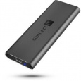 CONNECT IT AluSafe externí box pro SSD disky M.2 NVMe, 10 Gbps, USB-C, ANTRACITOVÝ