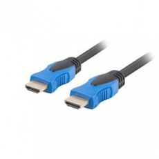 LANBERG HDMI M / M 2.0 kabel 15m 4K, CU, černý