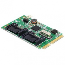 Delock MiniPCIe I/O PCIe full size 2 x SATA 6 Gb/s