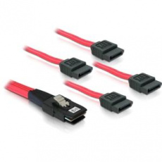 Delock kabel SAS mini 36-pin / 4x SATA 50 cm