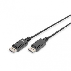 Digitus DisplayPort 1.1a. připojovací kabel 3m, CU, AWG30, 2x stíněný