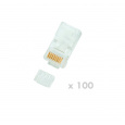 DATACOM Plug UTP CAT6 8p8c- RJ45 lanko - 100 pack