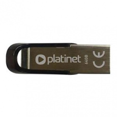 PLATINET PENDRIVE USB 2.0 S-Depo 64GB METAL