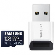 Samsung PRO Ultimate/micro SDXC/128GB/200MBps/UHS-I U3 / Class 10/+ Adaptér/Modrá