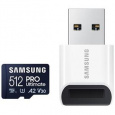 Samsung PRO Ultimate/micro SDXC/512GB/200MBps/UHS-I U3 / Class 10/+ Adaptér/Modrá