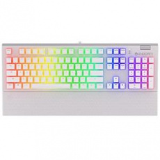 Endorfy herní klávesnice Omnis OWH Pudd.Kailh BL RGB / USB / blue switch / drátová /mechanická/US layout/bílá RGB