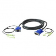 ATEN 3M VGA Cable with 3.5mm Stereo Audio