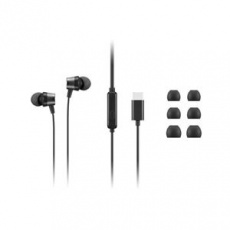 Lenovo sluchátka USB-C Wired In-Ear Headphones (with control box)