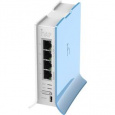 MikroTik RB941-2nD-TC, hAP-Lite, 650Mhz CPU, 32MB RAM, 4xLAN, 2.4Ghz 802b/g/n, ROS L4, case, PSU