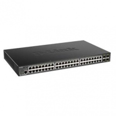 D-Link DGS-1250-52XMP Smart switch 48x Gb PoE+, 4x 1G/10G SFP+, 370W