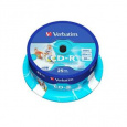 VERBATIM CD-R 80 52x PRINT. spindl 25pck/BAL