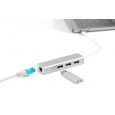 DIGITUS USB Type-C™ 3-Port Hub + Gigabit Ethernet