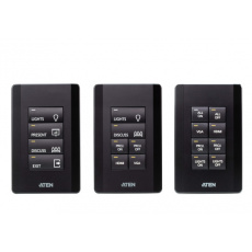 ATEN Control System - 8-button Keypad (US, 1 Gang)