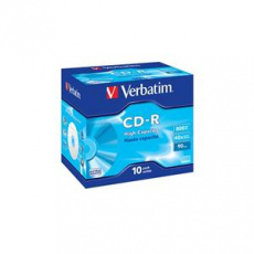 VERBATIM CD-R 800MB, 40x, jewel case 10 ks