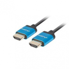 LANBERG HDMI M/M 2.0 kabel 1M 4K černý úzký