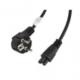 LANBERG CEE 7/7 (MICKEY) na IEC 320 C5 POWER CORD 3M VDE černý