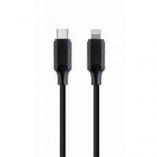 GEMBIRD CABLEXPERT Kabel USB 2.0 Type-C na Ligtning (CM/8pinM), 1,5m, datový, černý