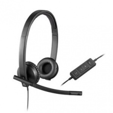 Logitech náhlavní souprava Headset H570e, černá, stereo