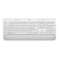 Logitech klávesnice Wireless Keyboard K650, CZ/SK, Bolt přijímač,bluetooth,tlumené klávesy, bílá