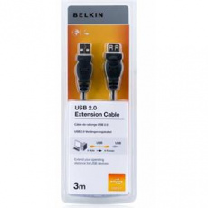 Belkin kabel USB 2.0 prodlužovací řada standard, 3m