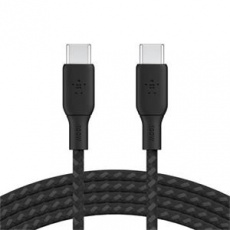 Belkin BOOST CHARGE™ USB-C/USB-C kabel 100W, 3m, černý - odolný