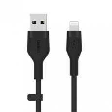 Belkin BOOST CHARGE™ Lightning/USB-A kabel, 1m, černý - Flex