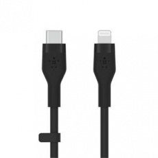 Belkin BOOST CHARGE™ Lightning/USB-C kabel, 3m, černý - Flex