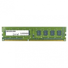 2-Power 2GB MultiSpeed 1066/1333/1600 MHz DDR3 Non-ECC DIMM 1Rx8 ( DOŽIVOTNÍ ZÁRUKA )