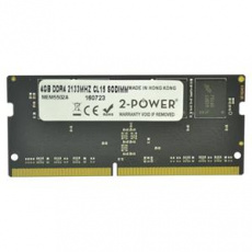 2-Power 4GB PC4-17000S 2133MHz DDR4 CL15 Non-ECC SoDIMM 1Rx8 ( 1,2V DOŽIVOTNÍ ZÁRUKA)