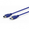 GEMBIRD Kabel USB A-A 3m 3.0 prodlužovací, modrý