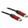 Delock USB 3.0-A samec / samec kabel 1 m Premium