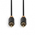 Nedis CABW24170AT20 - Digitální Audio kabel | RCA Zástrčka - RCA Zástrčka | 2 m | Antracit