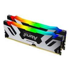 KINGSTON 64GB 6400MT/s DDR5 CL32 DIMM (Kit of 2) FURY Renegade RGB White XMP