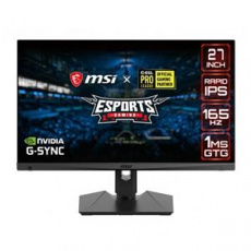 MSI Gaming monitor Optix MAG274QRF-QD, 27"/2560x1440 (WQHD)/Rapid IPS, 165Hz/1ms/1000:1/300cd / m2/2x HDMI/DP/USB-C/USB