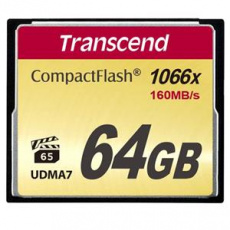 Transcend 64GB CF (1000X) paměťová karta