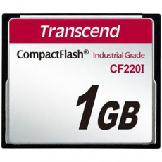 Transcend 1GB INDUSTRIAL TEMP CF220I CF CARD (SLC) Fixed disk and UDMA5