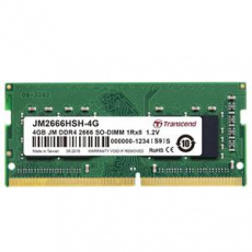 Transcend paměť 4GB (JetRam) SODIMM DDR4 2666 1Rx8 CL19