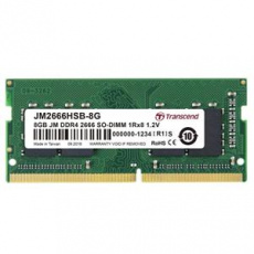 Transcend paměť 8GB (JetRam) SODIMM DDR4 2666 1Rx8 CL19