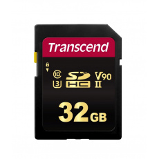 Transcend 32GB SDHC 700S (Class 10) UHS-II U3 V90 MLC paměťová karta, 285 MB/s R, 180 MB/s W