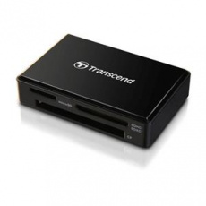 Transcend RDF8 USB 3.0 čtečka paměťových karet SDHC/SDXC (UHS-I), microSDHC/SDXC (UHS-I), CompactFlash (UDMA7), černá