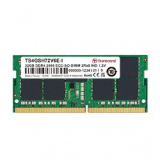 Transcend paměť 32GB Industrial ECC SODIMM DDR4 2666 2Rx8 2Gx8 CL19 1.2V