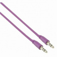 Nedis CAGP22005BK10- Stereofonní Audio Kabel | 3,5mm Zástrčka - 3,5mm Zástrčka | 1 m | Černá