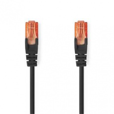 Nedis CCGL85200BK30 - Síťový Kabel Cat 6 U/UTP | RJ45 Zástrčka – RJ45 Zástrčka | 3 m | Černá