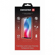 SWISSTEN OCHRANNÉ SKLO CASE FRIENDLY HUAWEI P SMART 2019/HONOR 10 LITE ČERNÉ