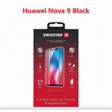 SWISSTEN OCHRANNÉ SKLO HUAWEI NOVA 9 ČERNÉ