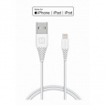 SWISSTEN DATOVÝ KABEL TPE USB / LIGHTNING MFi 1,2 M BÍLÝ