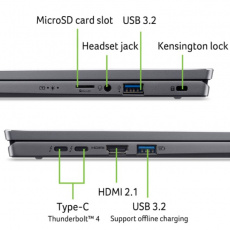 Acer Swift Go 16 (SFG16-72-52KV) Ultra 5 /16GB/512GB SSD/16" WQXGA+/Win11 Home/šedá