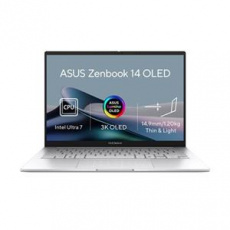 ASUS Zenbook 14 - Ultra 7 Processor 255H/32GB/1TB SSD/14"/WUXGA/OLED/Touch/2y PUR/Win 11 Pro/stříbrná